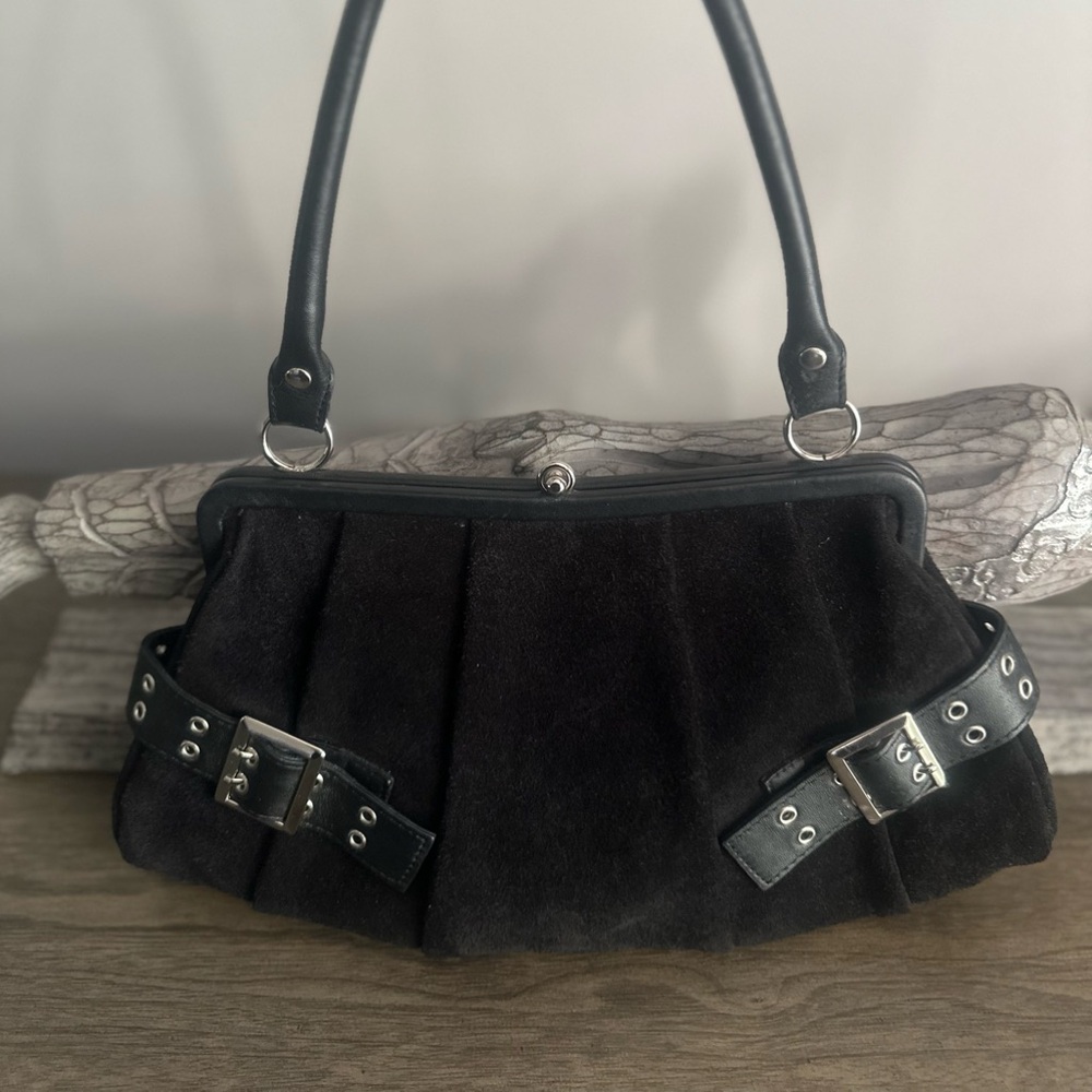 LS: Randolph Duke EUC+ “The Look” Black Shoulder Bag